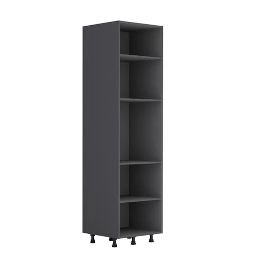 Colonne de cuisine DELINIA ID gris H.214.4 x l.60 x P.58 cm
