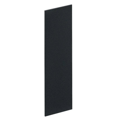 Porte battante Home noir diamond mat H.200 x l.60 cm