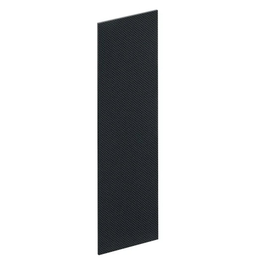Porte battante Home noir diamond mat H.200 x l.60 cm
