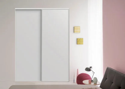 Portes de placard coulissantes 2 portes blanc l205xH250cm