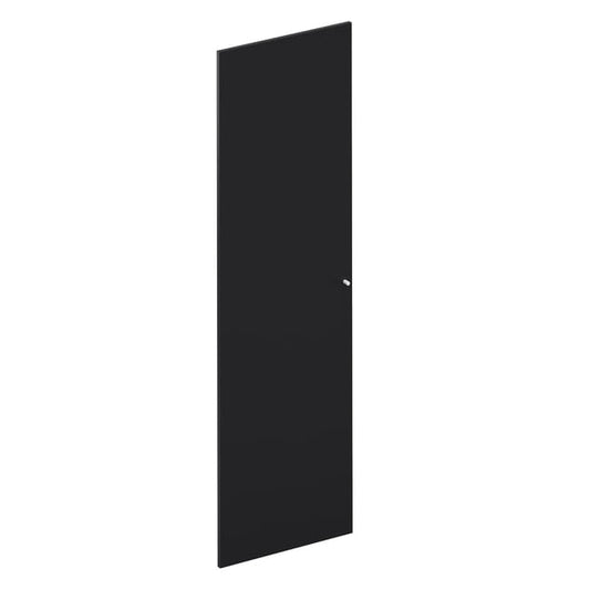 Porte battante Home noir ardoise mat H.200 x l.60 cm