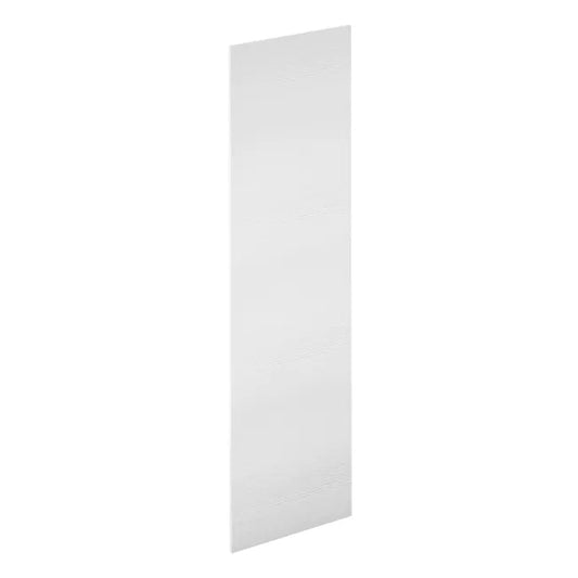 Porte-joue Sevilla effet wood blanc mat H.214.1 x l.59.7 cm
