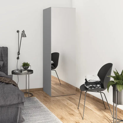 Porte battante Home miroir brillant H.200 x l.60 cm