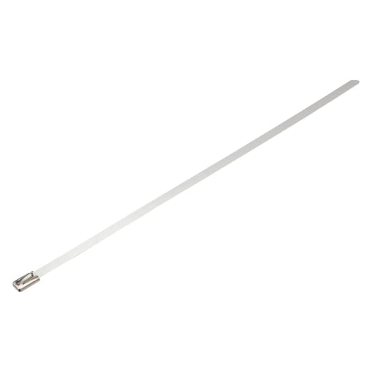 Lot de 15 colliers de serrage inox, STANDERS, L.198 x l.4