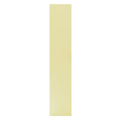 Plaque de propreté adhésive rectangle laiton poli l.5 cm x H.25 cm