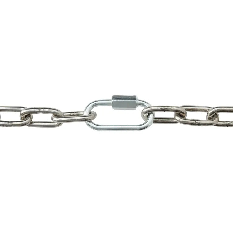 Chaîne inox STANDERS, Diam.4 x l.19 mm x L.5 m