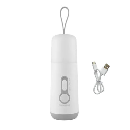 Lampe 2 en 1 torche veilleuse LED rechargeable USB, blanc chaud, Luli INSPIRE