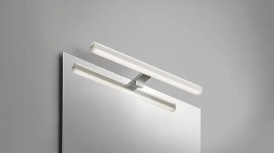 Applique LED salle de bain Triberg L.60 cm, 2000 Lm blanc chaud/neutre, Lumiplus