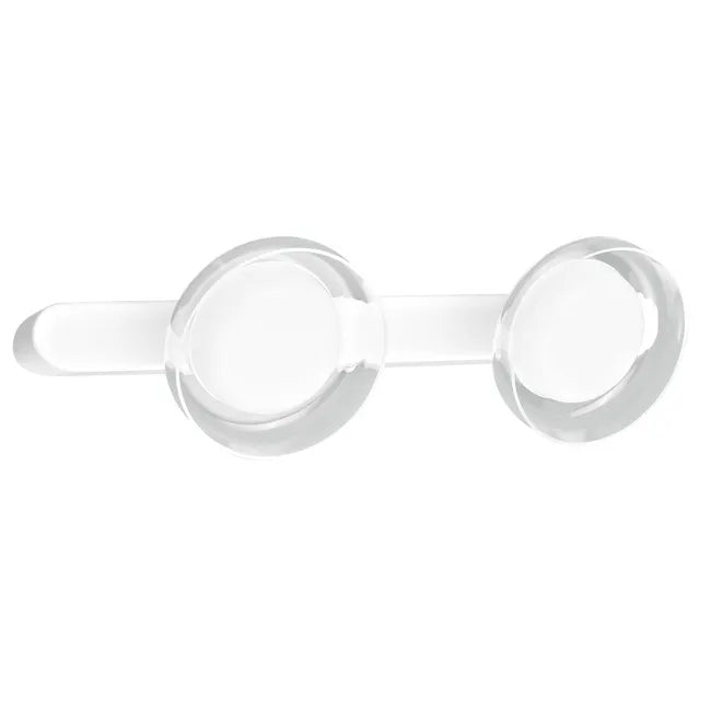 Rampe 2 spots SDB module led IP44, design, métal, blanc INSPIRE Suren