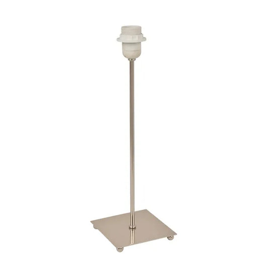 Pied de lampe Ray, acier chrome, 40 cm, COREP