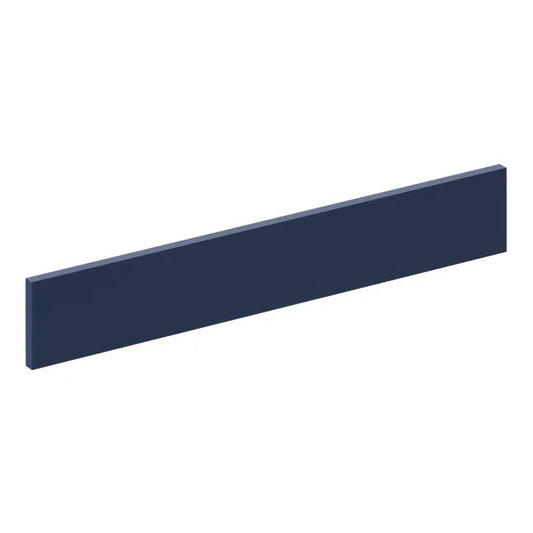 Façade de tiroir de cuisine Venise bleu marine mat H.12.7 x l.79.7 cm