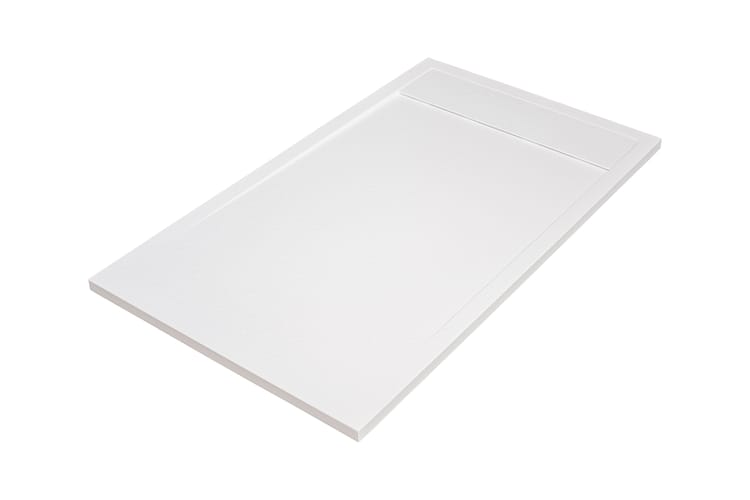 Receveur de douche résine blanc L.160 x l.90 Neo