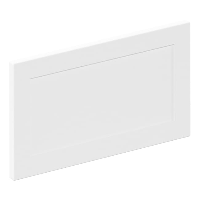 Façade de tiroir de cuisine Newport blanc mat H.25.6 x l.44.7 cm