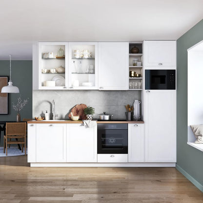 Porte de cuisine Newport blanc mat H.76.8 x l.14.7 cm