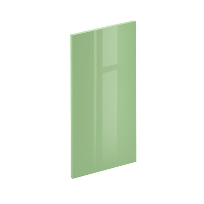 Porte-joue Sevilla vert sauge brillant H.76.8 x l.59.7 cm