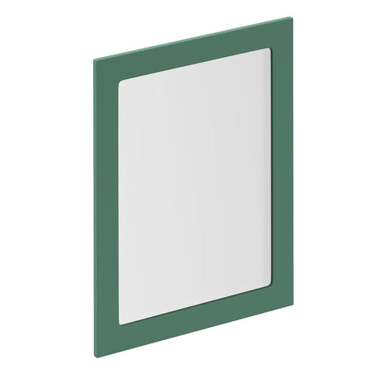 Porte de cuisine vitrée Sevilla vert laguna mat H.76.8 x l.59.7 cm