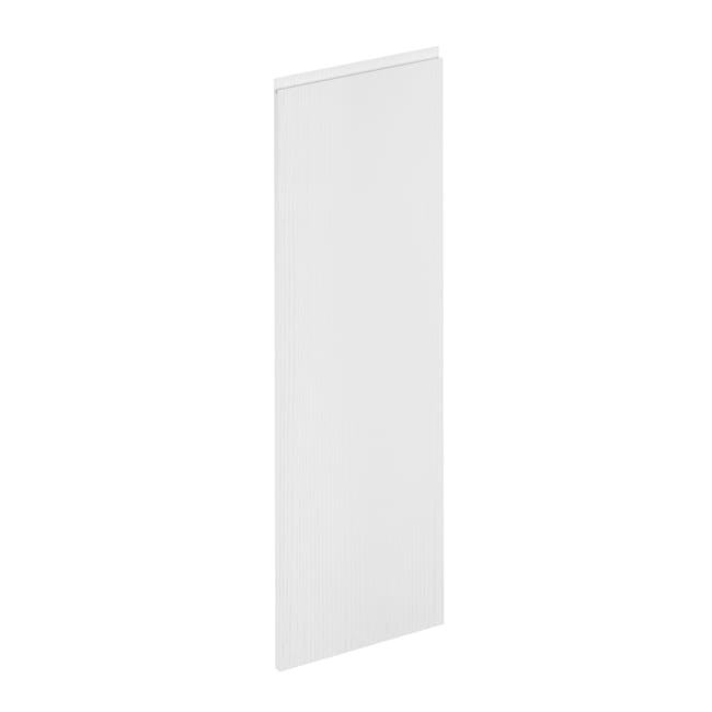 Porte de cuisine Osaka effet wood blanc mat H.137.3 x l.59.7 cm