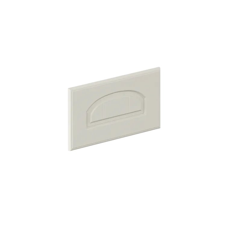 Façade de tiroir de cuisine Oléron chanvre mat H.38.1 x l.44.7 cm