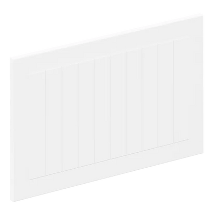 Façade de tiroir de cuisine Toscane blanc mat H.38.4 x l.59.7 cm