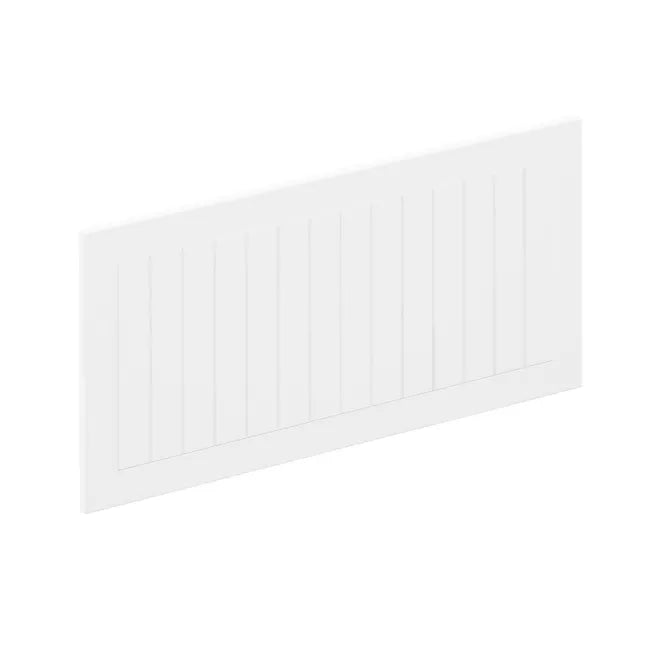Façade de tiroir de cuisine Toscane blanc mat H.38.4 x l.79.7 cm