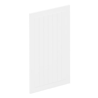 Façade de tiroir de cuisine Toscane blanc mat H.76.8 x l.44.7 cm