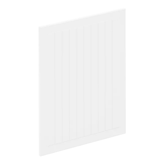 Porte de cuisine Toscane blanc mat H.76.8 x l.59.7 cm