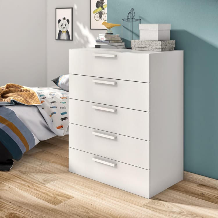 SPACEO Home blanc H.20 x l.80 x P1.6 cm