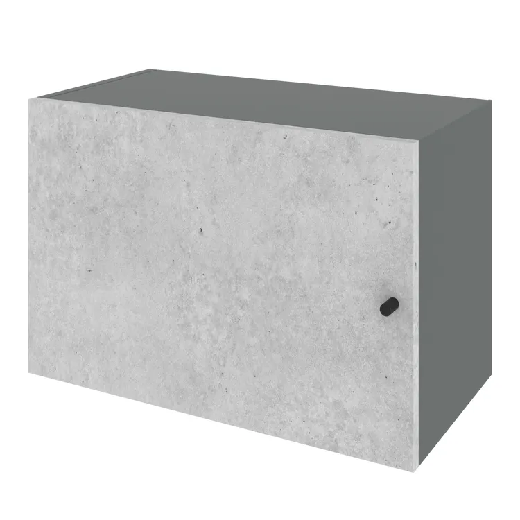 Porte battante Home ciment mat H.40 x l.60 cm