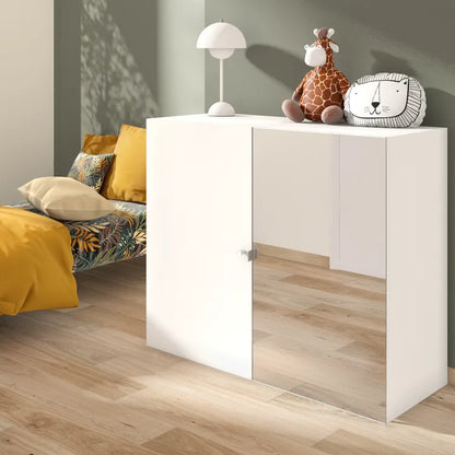 Porte battante Home blanc mat H.100 x l.60 cm