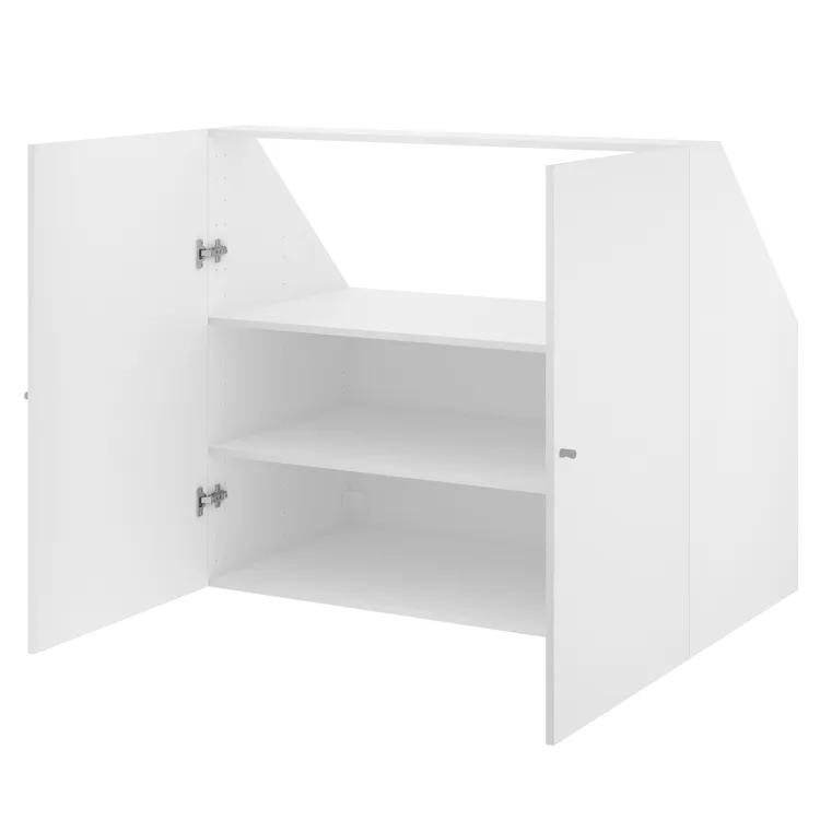 Porte battante Home blanc mat H.100 x l.60 cm