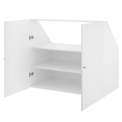 Porte battante Home blanc mat H.100 x l.60 cm