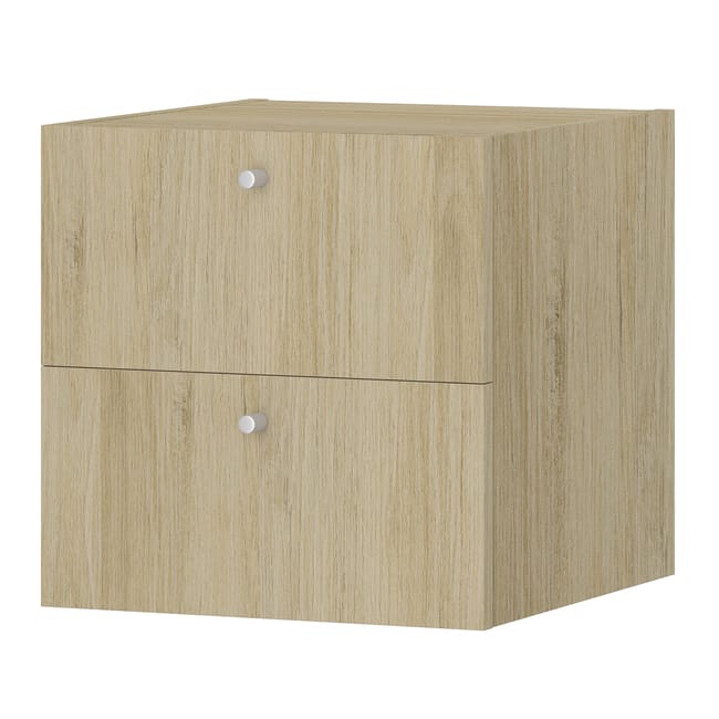 Structure amortie de tiroir SPACEO Home 20 x 32 x 38 cm, effet textile