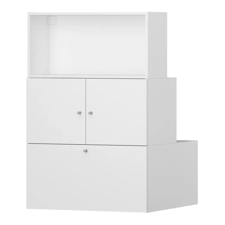 Caisson SPACEO Home, blanc H.40 x l.80 x P.60 cm