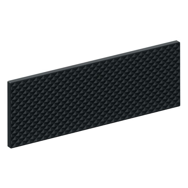 Façade de tiroir, noir SPACEO Home Diamond H.20 x l.60 x P1.9 cm