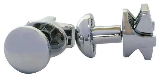 Patère à visser gris / argent Patères "o"
