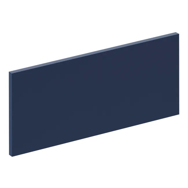 Façade de tiroir de cuisine Venise bleu marine mat H.25.7 x l.59.7 cm