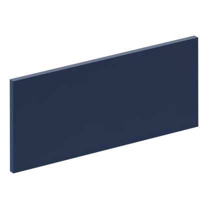 Façade de tiroir de cuisine Venise bleu marine mat H.25.7 x l.59.7 cm