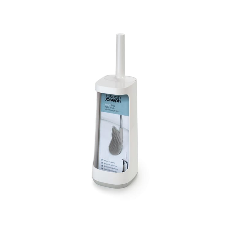 Pot avec brosse WC intégrée blanc Flex + JOSEPH JOSEPH
