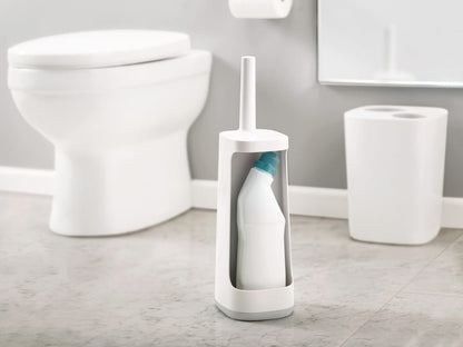 Pot avec brosse WC intégrée blanc Flex + JOSEPH JOSEPH