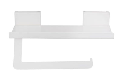 Dérouleur papier WC Ovaro à coller blanc