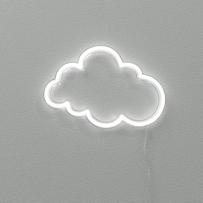 Applique néon LED Nuage, YELLOWPOP