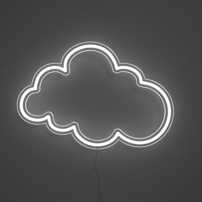 Applique néon LED Nuage, YELLOWPOP