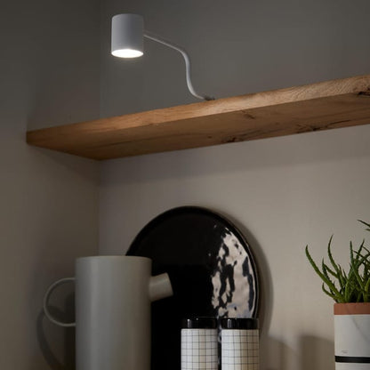 Spot dessus de meuble Sveva, module LED, blanc neutre, blanc INSPIRE