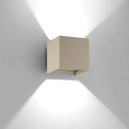 Applique extérieure jeux de lumière, 3 x GU10, Roxbury sable INSPIRE