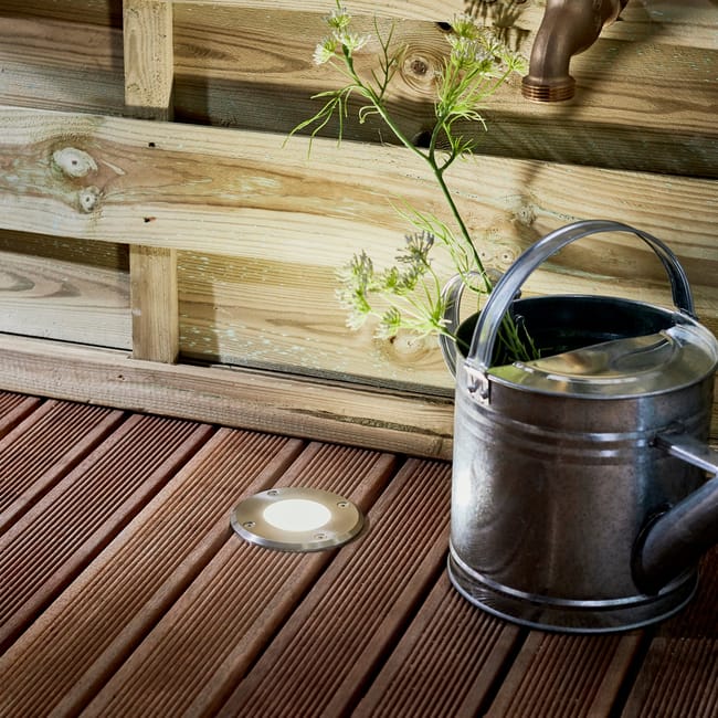 Spot à encastrer LED, Diam. 9 cm 400 lumens blanc neutre INSPIRE rond TAVANI