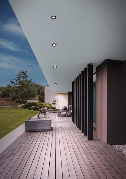 Spot encastré GU10, 400 lumens blanc neutre, acier noir Margo EGLO