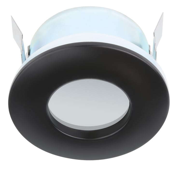 Spot encastré GU10, 400 lumens blanc neutre, acier noir Margo EGLO