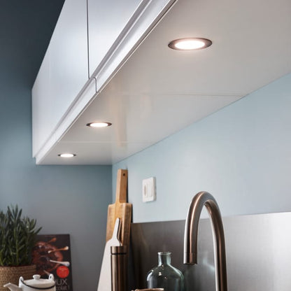 Extension Spot Lakao LED, blanc chaud / blanc froid, noir INSPIRE