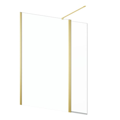 Déflecteur transparent doré 40cm Remix