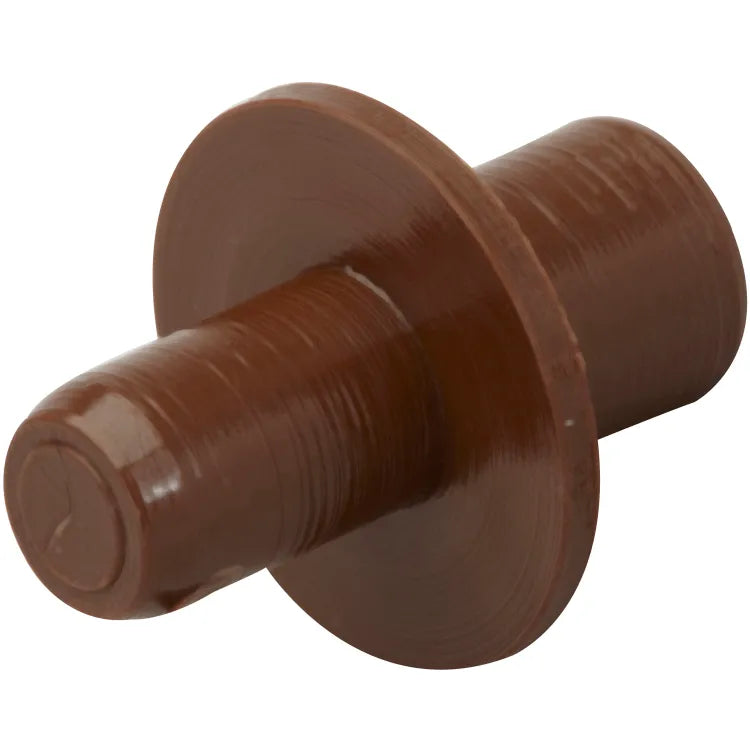 Lot de 20 taquets à enfoncer, plastique brun, Diam.5/6 mm Voir les détails du produit